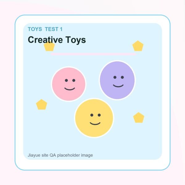Creative Toys 测试1 generated QA product image